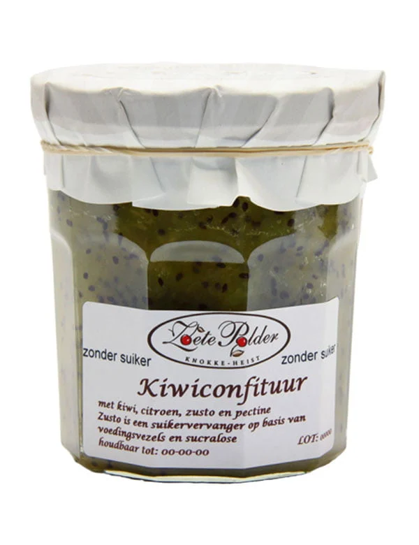 Confiture de kiwis verts (sans sucre ajouté)