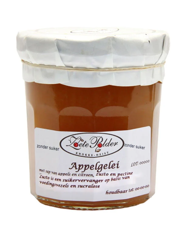Apple jelly (no added sugar)