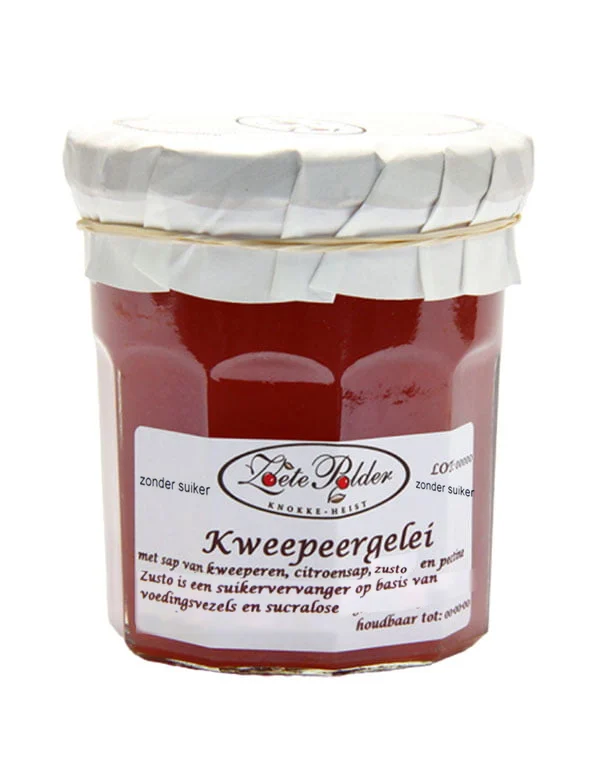 Gelée de coings (sans sucre ajouté)