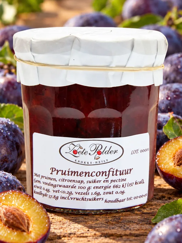 Confituur van pruimen